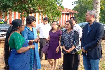 இந்தோ - ஆசிய நாடுகளின் தூதுவர்கள் யாழ்ப்பாணத்திற்கு விஜயம்