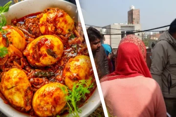 முட்டை குழம்பு ருசியாக இல்லை என கூறியது குற்றமா... கணவனின் நாக்கை கடித்துத் துப்பிய மனைவி