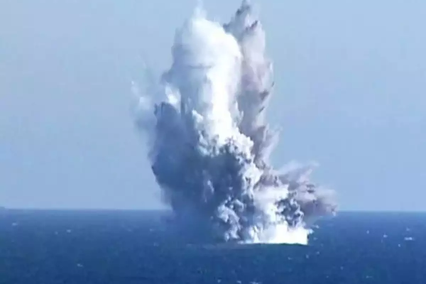 கடலுக்கடியில் அணு ஆயுதத்தை பரிசோதித்ததாக வட கொரியா! | North Korea Has Tested A Nuclear Weapon Sea
