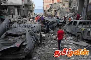 காசாவில் அதிபயங்கர தாக்குதல்..! பெண்கள், குழந்தைகள் உட்பட பலர் பலி