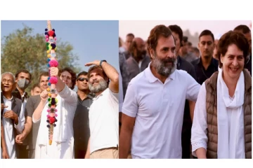 பாத யாத்திரை பயணத்தில் ராகுலுடன் இணைந்த பிரியங்கா காந்தி - வைரலாகும் வீடியோ...!