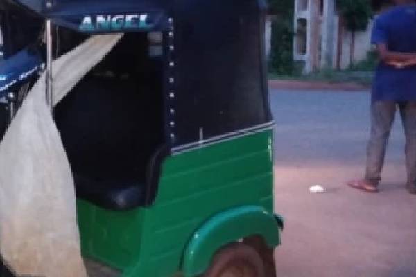 முச்சக்கர வண்டி மீது மரம் முறிந்து வீழ்ந்து விபத்து | Accident After Tree Falls On Three Wheeler