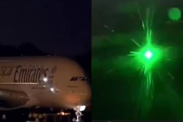 326 பேருடன் சென்னை வந்த விமானம்; லேசர் ஒளியால் பதறிய விமானி - பரபரப்பு!