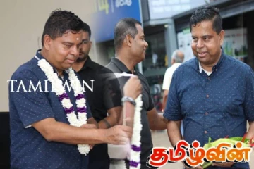 இயக்கச்சியிலுள்ள றீச்சா சுற்றுலா தளத்திற்கு விஜயம் செய்த கனேடிய தமிழ் அமைச்சர்