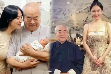 87 வயதில் தந்தையான சீன ஓவியர்! 37 வயது மனைவிக்கு பிறந்த ஆண் குழந்தை