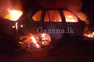 පිරමිඩ ජාවාරම්කරුවකුගේ වටිනා මෝටර් රථයකට ප්‍රදේශ වාසීන් එක්ව සිදු කළ දේ.