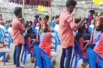 திருமணத்தில் வேடிக்கை பார்த்த பெண்ணிற்கு தாலி கட்டிய இளைஞர்! யாரும் எதிர்பார்க்காத அதிர்ச்சி காட்சி