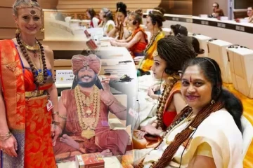 ஐ நா கூட்டத்தில் சர்ச்சை சாமியார் நித்தியானந்தாவின் பெண்கள்!