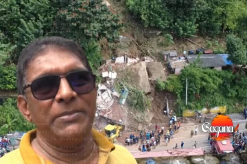 තප්පර ගානකින් ගස් පෙරළන් ලොකු ගලක් ආවා - කඩුගන්නාවේ අනතුර ඇසින් දුටු පුද්ගලයෙක්