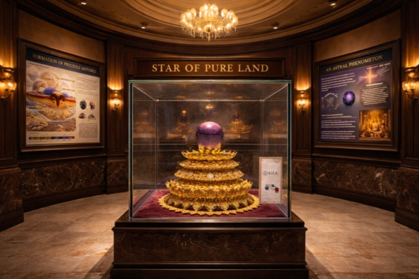 உலகின் மிகப்பெரிய இயற்கை ஊதா நட்சத்திர நீலக்கல் இலங்கையில் | Worlds Largest Purple Star Sapphire Unveiled In Sl