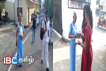 தமிழ் மீது தீராத பற்று : 88 வயதில் சாதாரண தர பரீட்சையில் தமிழ் பாடத்திற்கு தோற்றிய சிங்கள பெண்