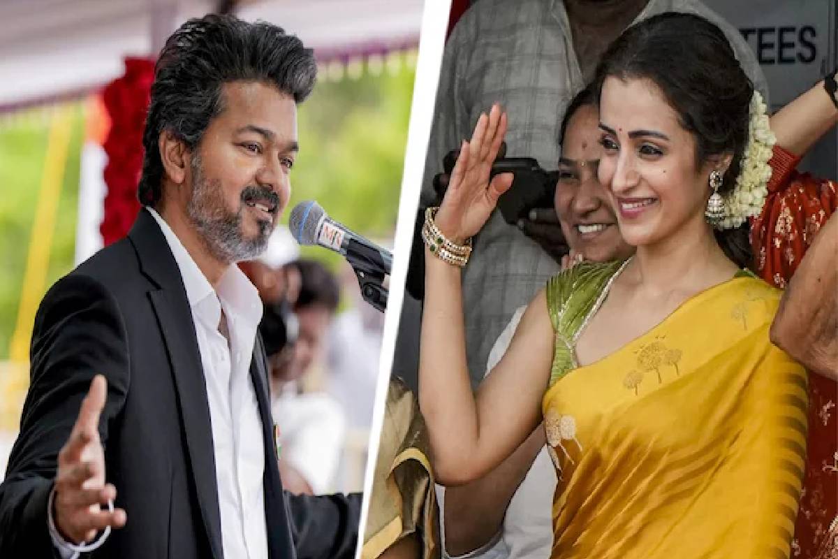 விஜய் - த்ரிஷா மீண்டும் ஹாட் டாப்பிக்: சமூக வலைதளங்களில் வைரலான முக்கிய 5 தருணங்கள்! | Trisha Cm Vijay Controversial Public Appearances விஜய் - த்ரிஷா மீண்டும் ஹாட் டாப்பிக்: சமூக வலைதளங்களில் வைரலான முக்கிய 5 தருணங்கள்! | Trisha Cm Vijay Controversial Public Appearances