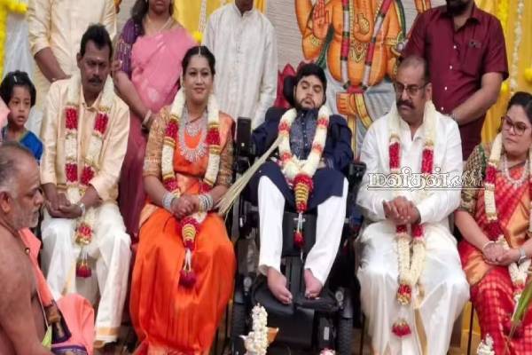 நடிகர் நெப்போலியன் வீட்டில் விசேஷம்! மகன் தனுஷ் - அக்ஷயா தம்பதிக்கு குவியும் வாழ்த்துக்கள் | Napoleon Elder Son 1St Year Wedding Anniversary நடிகர் நெப்போலியன் வீட்டில் விசேஷம்! மகன் தனுஷ் - அக்ஷயா தம்பதிக்கு குவியும் வாழ்த்துக்கள் | Napoleon Elder Son 1St Year Wedding Anniversary