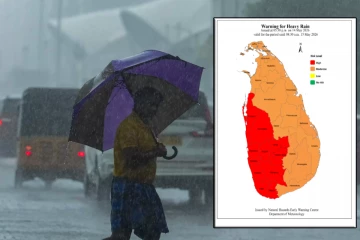 பல மாவட்டங்களுக்கு சிவப்பு எச்சரிக்கை ; 48 மணிநேரம் வரை நீடிக்கும் ஆபத்து