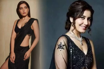 அம்மணி நீங்க ரொம்ப ஓபன் டைப்பா..! பின்னழகை காட்டிய நடிகை ராஷி கண்ணா