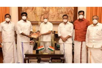 தமிழக ஆளுநரை திடீரென நேரில் சந்தித்தார் அண்ணாமலை! காரணம் இதுதானாம்!