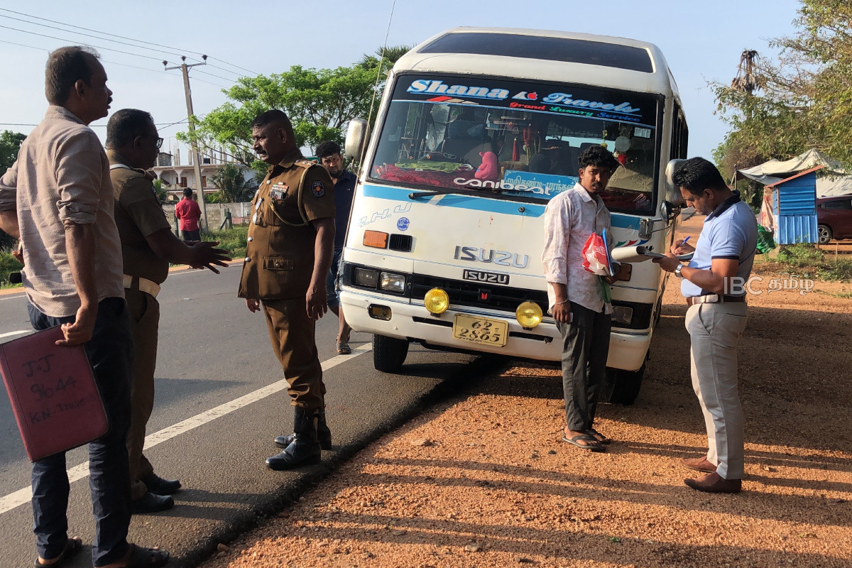 A9 வீதியில் திடீர் வாகன பரிசோதனை | Sudden Vehicle Inspections In A9 Highway Road