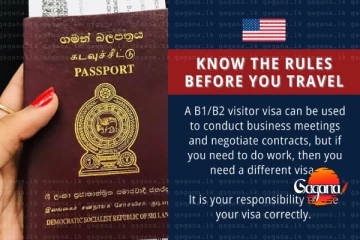 රට යනවද? වීසා ගැන තානාපති කාර්යාලයෙන් විශේෂ නිවේදනයක්