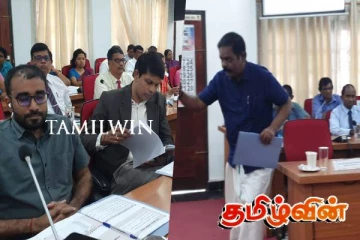 யாழ். ஒருங்கிணைப்புக் குழுக் கூட்டத்தில் அர்ச்சுனாவின் குடும்பச் சண்டை! கோபமாக வெளியேறிய சிறீதரன்