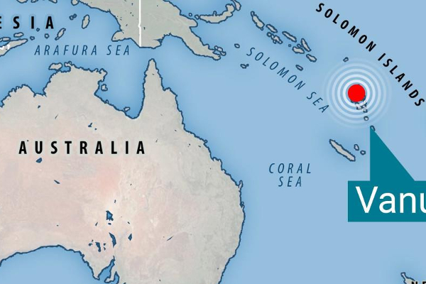பசிபிக் பெருங்கடல் தீவில் சக்திவாய்ந்த நிலநடுக்கம் | Stroung Earthquakes Hits Pacific Ocean Vanuatu