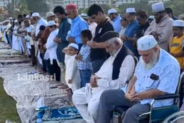 கொழும்பு - காலிமுகத்திடலில் ஹஜ் பெருநாள் சிறப்பு தொழுகை - நேரலை
