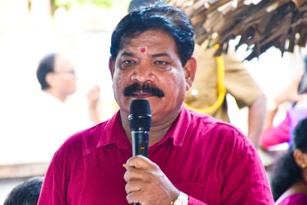 அணையா விளக்கு நினைவுத் தூபி சேதம்! அமைச்சர் சந்திரசேகர் கண்டனம் | Anaiya Vilakku Ninaivu Thoobhi