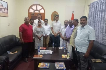 கடற்தொழிலாளர்கள் எதிர்கொள்ளும் பிரச்சினை: இந்திய துணை தூதுவருடன் சந்திப்பு (Photo)