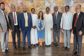 தேசிய இனப்பிரச்சினைக்கு சமஷ்டி முறையில் தீர்வு :தமிழரசு எம்.பிக்கள் அமெரிக்க தூதுவருக்கு இடித்துரைப்பு