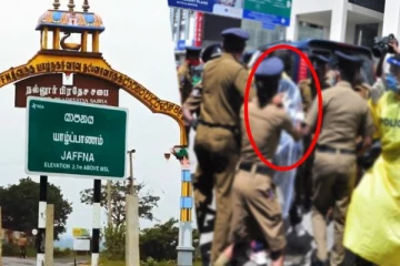 இளைஞரை காட்டுமிராண்டித்தனமாக தாக்கிய காவல்துறையினர்! யாழில் மற்றுமொரு சம்பவம்