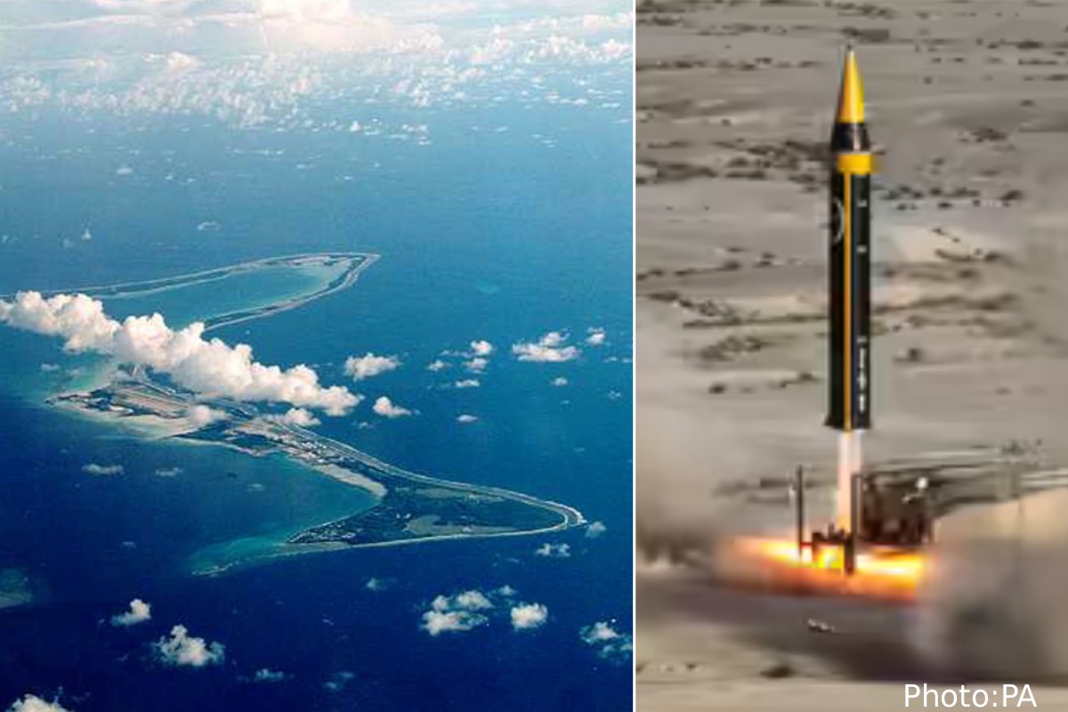 4000 கி.மீ இலக்கை குறிவைத்த ஏவுகணை: அமெரிக்க-பிரித்தானிய ராணுவ தளம் மீது ஈரான் தாக்குதல் | Iran Fired Missiles To Uk Us Military Base