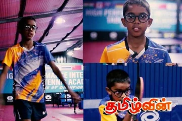 உலக மேசைப்பந்தாட்ட தரவரிசையில் முதலிடம் பிடித்த இலங்கை சிறுவன்