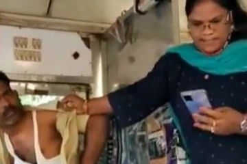 பேருந்து ஓட்டுநரை கதற விட்ட பெண்.... பரிதாப நிலையை பாருங்கள்! அதிர வைத்த காட்சி