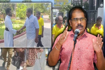 மன்னாரிற்கு விஜயம் மேற்கொண்ட தமிழ்ப் பொது வேட்பாளர் !