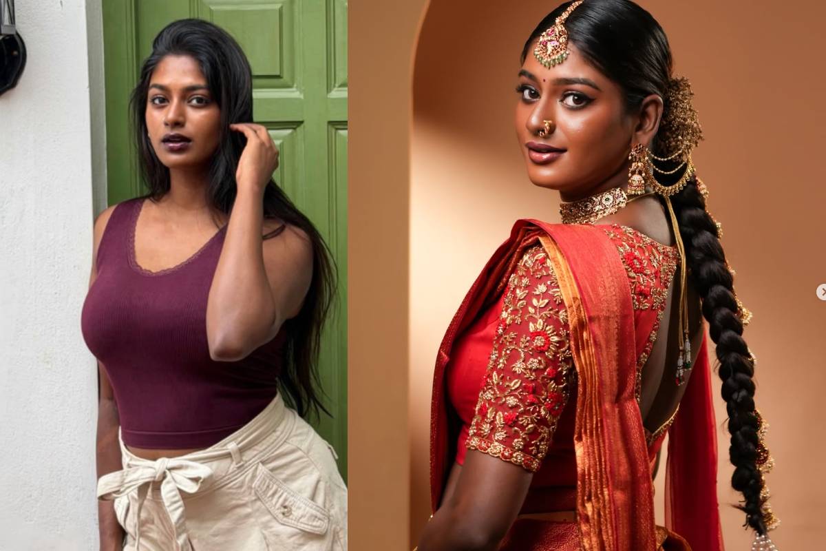 காந்தப்பார்வையில் ஈர்க்கும் நடிகை வினுஷா தேவி!! புகைப்படங்கள் இதோ.. | Serial Actress Vinusha Devi Recent Photoshoot