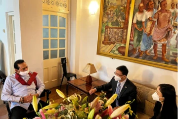 හිටපු අගමැති හා චීන තානාපති අතර සිදු වූ විශේෂ හමුව