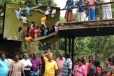 கிளிநொச்சியில் புனரமைக்கப்படாத பாலம்! உடைந்து விழும் நிலையில் மக்கள் போராட்டம்