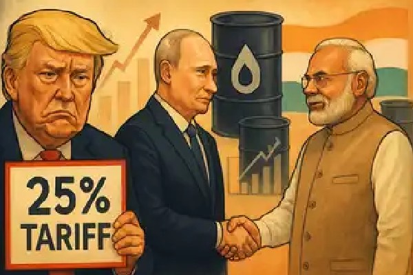 Trump Threatens India with Tariffs Over Russian Oil