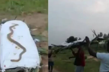 பாம்புக்கு பாடை கட்டி அடக்கம் செய்த நபர்! சுவாரசிய சம்பவம்