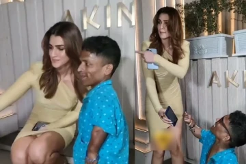 செல்பி எடுக்க வந்த குள்ளமான நபர் செய்த காரியம்.. நடிகை ஷாக்