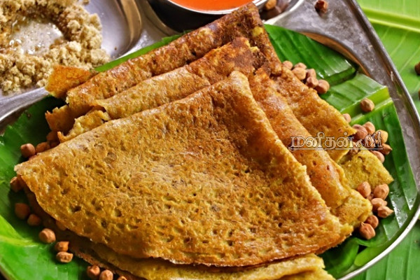 புதினா கொத்தமல்லி தோசை மொறு மொறு சுவையில் செய்வது எப்படி? | Mint Coriander Dosa Pudina