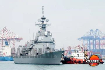 ජපන් යුද නැවක් කොළඹ වරායේ