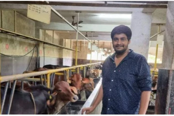 வேலையை உதறிவிட்டு மாட்டுப்பண்ணை: கோடிகளில் கொட்டும் வருமானம்!! சாதித்த இளைஞரின் கதை