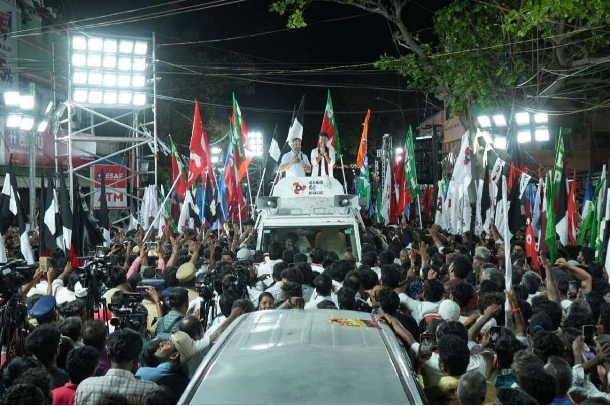 வில்லிவாக்கம் தொகுதியில் திமுக வேட்பாளர் கார்த்திக் மோகனை ஆதரித்து கமல்ஹாசன் பிரச்சாரம் | Kamalhaasan Campaign For Karthik Mohan Villivakkam