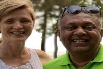 முன்னாள் அமைச்சர் மங்களவுக்கு அஞ்சலி செலுத்திய சமந்தா பவர்!