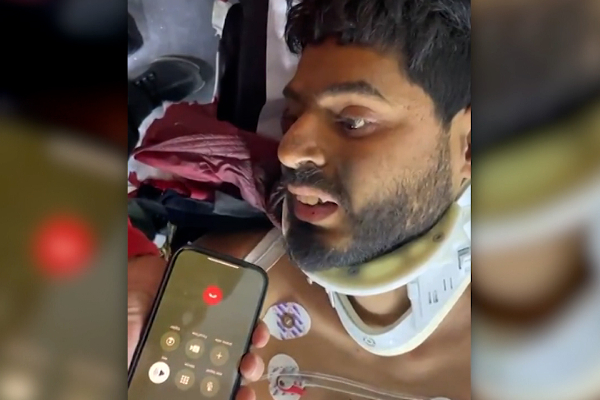 261 மணி நேரத்திற்கு பின் உயிருடன் மீட்கப்பட்ட இளைஞர்; முத்தம் கொடுத்து மகிழ்ச்சியை வெளிபடுத்தினார்! | Youth Rescued Alive After 261 Hours He Kissed