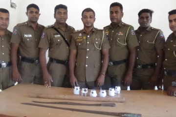 பல்வேறு திருட்டுச்சம்பவங்களுடன் தொடர்புடைய ஐவர் கைது