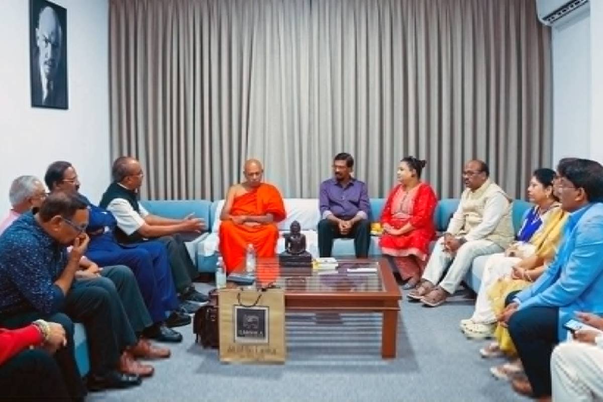 உலக பௌத்த அறிஞர்கள் கூட்டமைப்புப் பிரதிநிதிகளுடன் ரில்வின் சில்வா சந்திப்பு | Dilwin Silva Meet World Federation Buddhist உலக பௌத்த அறிஞர்கள் கூட்டமைப்புப் பிரதிநிதிகளுடன் ரில்வின் சில்வா சந்திப்பு | Dilwin Silva Meet World Federation Buddhist
