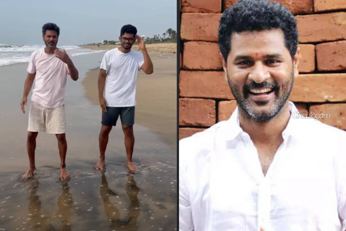 ஹிட் பாடலுக்கு தனது மகனுடன் நடனம் ஆடிய நடிகர் பிரபு தேவா... வீடியோ இதோ | Prabhu Deva Danced With His Son For Hit Song
