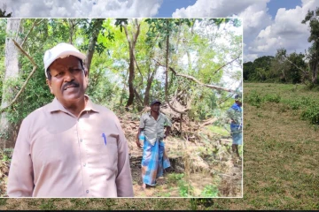 தனிநபரால் சட்டவிரோதமாக ஆக்கிரமிக்கப்பட்டுள்ள வரவுபிலவு குளம்! சீரமைக்குமாறு துரைரசா ரவிகரன் எம்.பி வலியுறுத்து