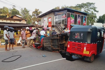 நாட்டில் இடம்பெற்ற இரு வெவ்வேறு விபத்து சம்பவங்கள்  (Photos)